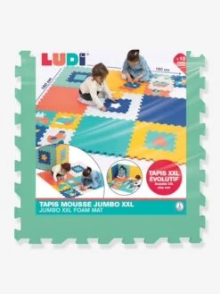 Jumbo Tapis Mousse LUDI Multicolore - Ludi -Enfants Jouets Magasin jumbo tapis mousse ludi 4