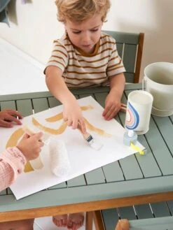 Kit Du Peintre En Bois FSC® Bleu - Vertbaudet -Enfants Jouets Magasin kit du peintre en bois fsc 3