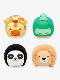 Les Dooballs - Set De 4 Balles Doudous - BABYTOLOVE Multicolore - 353 -Enfants Jouets Magasin les dooballs set de 4 balles doudous babytolove 1