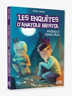 Les Enquêtes D'Anatole Bristol - T.2 - Mystères Et Visages Pâles - AUZOU Violet - Auzou