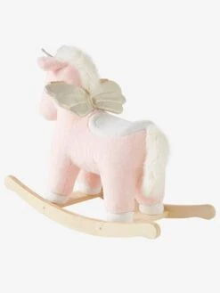 Licorne à Bascule FSC® Rose - Vertbaudet -Enfants Jouets Magasin licorne a bascule fsc 2