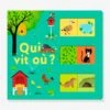 Livre Devine - Qui Vit Où ? - ÉDITIONS MILAN Blanc - Hachette -Enfants Jouets Magasin livre devine qui vit ou editions milan