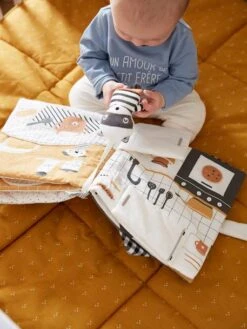 Livre Géant + Peluche MES PETITS JOUETS Multicolore - Vertbaudet -Enfants Jouets Magasin livre geant peluche mes petits jouets 1