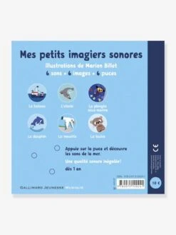 Livre Sonore La Mer GALLIMARD JEUNESSE Bleu - Gallimard -Enfants Jouets Magasin livre sonore la mer gallimard jeunesse 1
