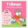 Livre T'choupi Et Les Bébés Animaux - Histoire à 2 Voix NATHAN Multico - Nathan -Enfants Jouets Magasin livre tchoupi et les bebes animaux histoire a 2 voix nathan