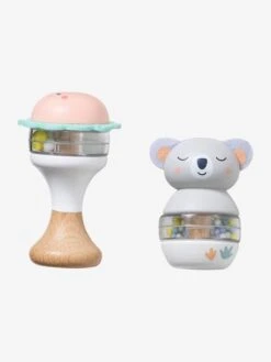 Lot De 2 Hochets En Bois FSC® Vert - Vertbaudet -Enfants Jouets Magasin lot de 2 hochets en bois fsc 2