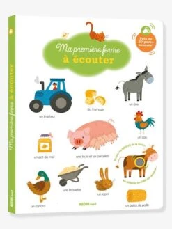 Ma Première Ferme à écouter - AUZOU Blanc - Auzou