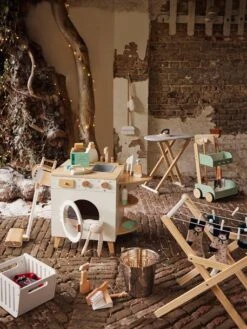 Machine à Laver Et à Repasser En Bois FSC® Blanc - Vertbaudet -Enfants Jouets Magasin machine a laver et a repasser en bois fsc 3