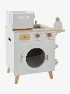 Machine à Laver Et à Repasser En Bois FSC® Blanc - Vertbaudet -Enfants Jouets Magasin machine a laver et a repasser en bois fsc 5