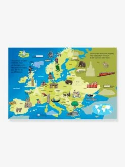 Mes Docs à Coller - Mon Premier Petit Atlas - ÉDITIONS MILAN Blanc - Hachette -Enfants Jouets Magasin mes docs a coller mon premier petit atlas editions milan 3