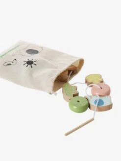 Mes Premières Perles à Enfiler En Bois FSC® Multicolore - Vertbaudet -Enfants Jouets Magasin mes premieres perles a enfiler en bois fsc 3