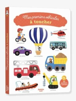 Mes Premiers Véhicules à Toucher - AUZOU Blanc - Auzou