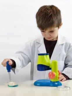 Mini Sciences - Microscope - BUKI Vert - Buki -Enfants Jouets Magasin mini sciences microscope buki 5