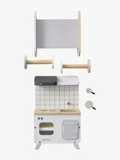 Mobilier De Cuisine Pour Poupée Mannequin En Bois FSC® Blanc - Vertbaudet -Enfants Jouets Magasin mobilier de cuisine pour poupee mannequin en bois fsc 3