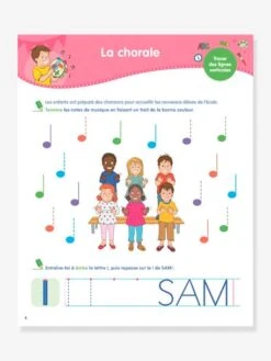 Mon Année De Moyenne Section Avec Sami Et Julie 4-5 Ans - HACHETTE ÉDUCATION Blanc - Hachette -Enfants Jouets Magasin mon annee de moyenne section avec sami et julie 4 5 ans hachette education 3