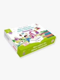 Mon Coffret Des Alphas Transformés - RÉCRÉALIRE Blanc Et Vert - Recrealire -Enfants Jouets Magasin mon coffret des alphas transformes recrealire 2