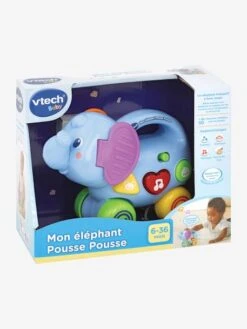 Mon éléphant Pousse Pousse VTECH Multicolore - Toutes Les Marques -Enfants Jouets Magasin mon elephant pousse pousse vtech 3