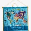 Mon Premier Atlas En Tissu AUZOU Bleu - Auzou -Enfants Jouets Magasin mon premier atlas en tissu auzou
