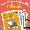 Mon Premier Jeu De Familles T'choupi NATHAN Rouge - Nathan -Enfants Jouets Magasin mon premier jeu de familles tchoupi nathan