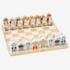 Mon Premier Jeu D'échecs En Bois FSC® Multicolore - Vertbaudet