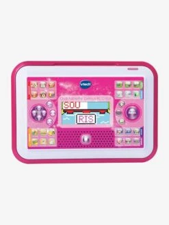 Ordi-tablette Genius XL Color VTECH Rose - Toutes Les Marques -Enfants Jouets Magasin ordi tablette genius xl color vtech 3