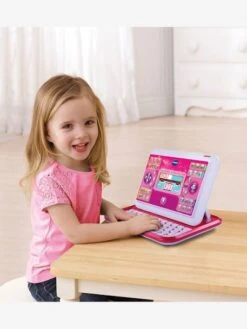 Ordi-tablette Genius XL Color VTECH Rose - Toutes Les Marques -Enfants Jouets Magasin ordi tablette genius xl color vtech 5