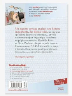 Enfants Jouets Magasin -Enfants Jouets Magasin p.p. cul vert detective prive enquete au college t3 gallimard jeunesse 1