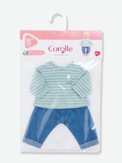 Pantalon Et Marinière Bords De Loire - COROLLE Rayé Bleu - Corolle -Enfants Jouets Magasin pantalon et mariniere bords de loire corolle 2