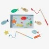 Pêche à La Ligne Magnétique En Bois FSC® Multicolore - Vertbaudet