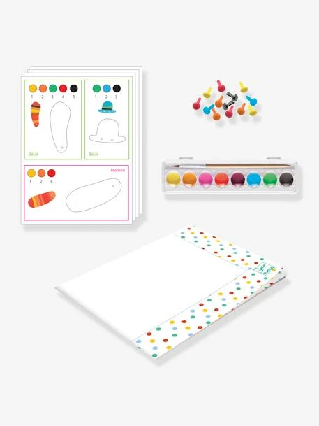 Peinture - La Famille Renard DJECO Bleu - Djeco 5 Peinture - La Famille Renard DJECO Bleu - Djeco – Image 3