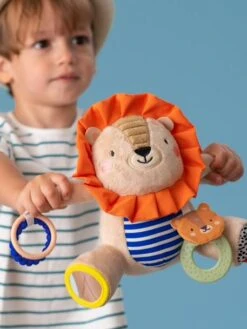Peluche D'activités Lion - TAF TOYS Orange - Taf Toys -Enfants Jouets Magasin peluche dactivites lion taf toys 3