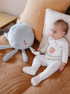 Peluche Pieuvre D'activités Géante Eau Salée Gris - Vertbaudet -Enfants Jouets Magasin peluche pieuvre dactivites geante eau salee 3