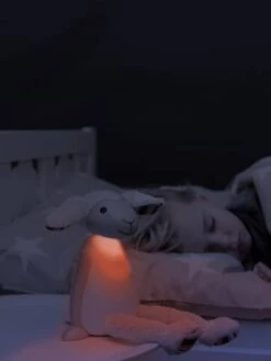 Peluche Veilleuse Et Liseuse Fin Le Mouton ZAZU Gris - Toutes Les Marques -Enfants Jouets Magasin peluche veilleuse et liseuse fin le mouton zazu 3