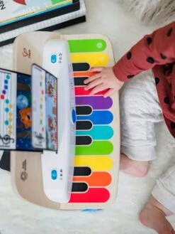Piano Connecté Magic Touch - HAPE Blanc - Hape 9 Piano Connecté Magic Touch - HAPE Blanc - Hape -Enfants Jouets Magasin piano connecte magic touch hape 3