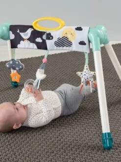 Portique D'éveil Mini-lune TAFTOYS Beige - Taf Toys -Enfants Jouets Magasin portique deveil mini lune taftoys 3