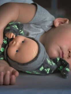Poupée Babipouce Brille Dans La Nuit COROLLE Gris Fonce Uni Avec Decor - Corolle -Enfants Jouets Magasin poupee babipouce brille dans la nuit corolle 4