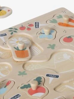 Puzzle Boutons Jardin En Bois FSC® Multicolore - Vertbaudet -Enfants Jouets Magasin puzzle boutons jardin en bois fsc 3