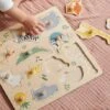 Puzzle Boutons Jungle En Bois FSC® Multicolore - Vertbaudet -Enfants Jouets Magasin puzzle boutons jungle en bois fsc