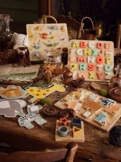 Puzzle Boutons Jungle En Bois FSC® Multicolore - Vertbaudet -Enfants Jouets Magasin puzzle boutons jungle en bois fsc 3