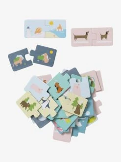 Puzzle D'association Des Contraires Multicolore - Vertbaudet -Enfants Jouets Magasin puzzle dassociation des contraires 1