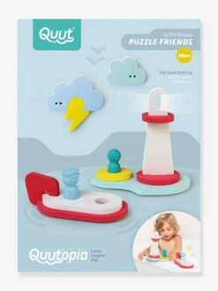 Puzzle De Bain Friends - QUUT Bleu - Quut 12 Puzzle De Bain Friends - QUUT Bleu - Quut -Enfants Jouets Magasin puzzle de bain friends quut 4