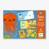 Puzzle Duo Cache-Cache - DJECO Multicolore - Djeco -Enfants Jouets Magasin puzzle duo cache cache djeco