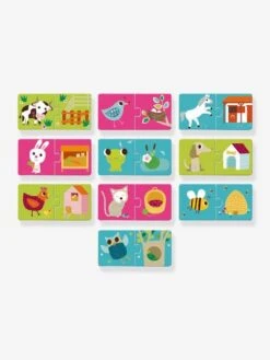 Puzzle Duo Habitat - DJECO Multicolore - Djeco -Enfants Jouets Magasin puzzle duo habitat djeco 2