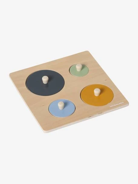 Puzzle Formes Rondes Animaux En Bois FSC® Multicolore - Vertbaudet 4 Puzzle Formes Rondes Animaux En Bois FSC® Multicolore - Vertbaudet – Image 2