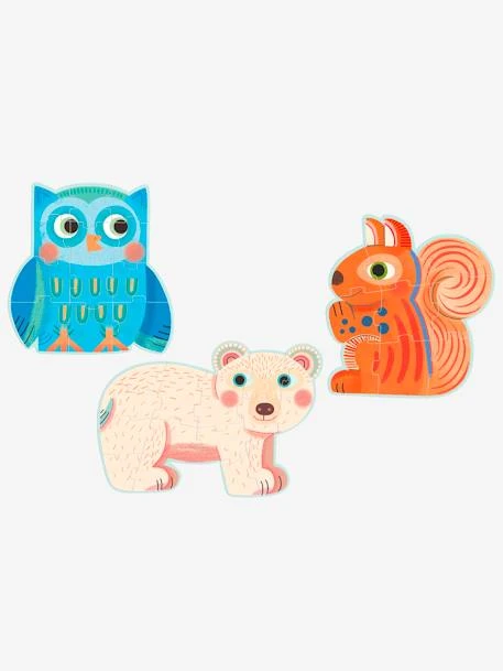 Puzzle Primo évolutif Dans La Forêt DJECO Multicolore - Djeco 4 Puzzle Primo évolutif Dans La Forêt DJECO Multicolore - Djeco – Image 2