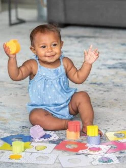 Puzzle Sensoriel Des Formes - INFANTINO Multicolore - Infantino -Enfants Jouets Magasin puzzle sensoriel des formes infantino 2