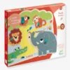 Puzzle Sonore Baobab - DJECO Jaune - Djeco -Enfants Jouets Magasin puzzle sonore baobab djeco