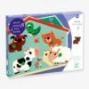 Puzzle Sonore Ouaf Woof - DJECO Bleu - Djeco -Enfants Jouets Magasin puzzle sonore ouaf woof djeco