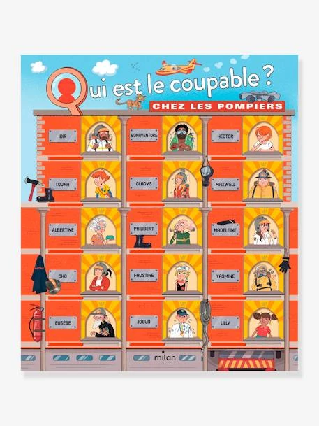 Qui Est Le Coupable Chez Les Pompiers ? MILAN Blanc - Hachette 3 Qui Est Le Coupable Chez Les Pompiers ? MILAN Blanc - Hachette