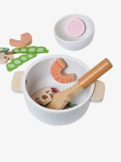 Set Wok De Légumes En Bois FSC® Beige - Vertbaudet -Enfants Jouets Magasin set wok de legumes en bois fsc 3